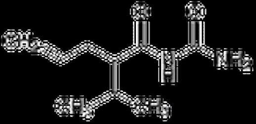 丙戊酰脲化学式