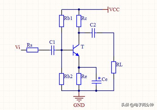 共发射极放大电路 共发射极和共集电极区别图解