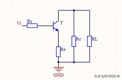 共发射极放大电路 共发射极和共集电极区别图解